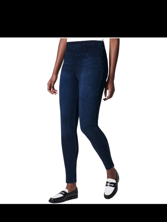 SPANX Pants - SPANX Dark Blue Slim Stretch Jeggings